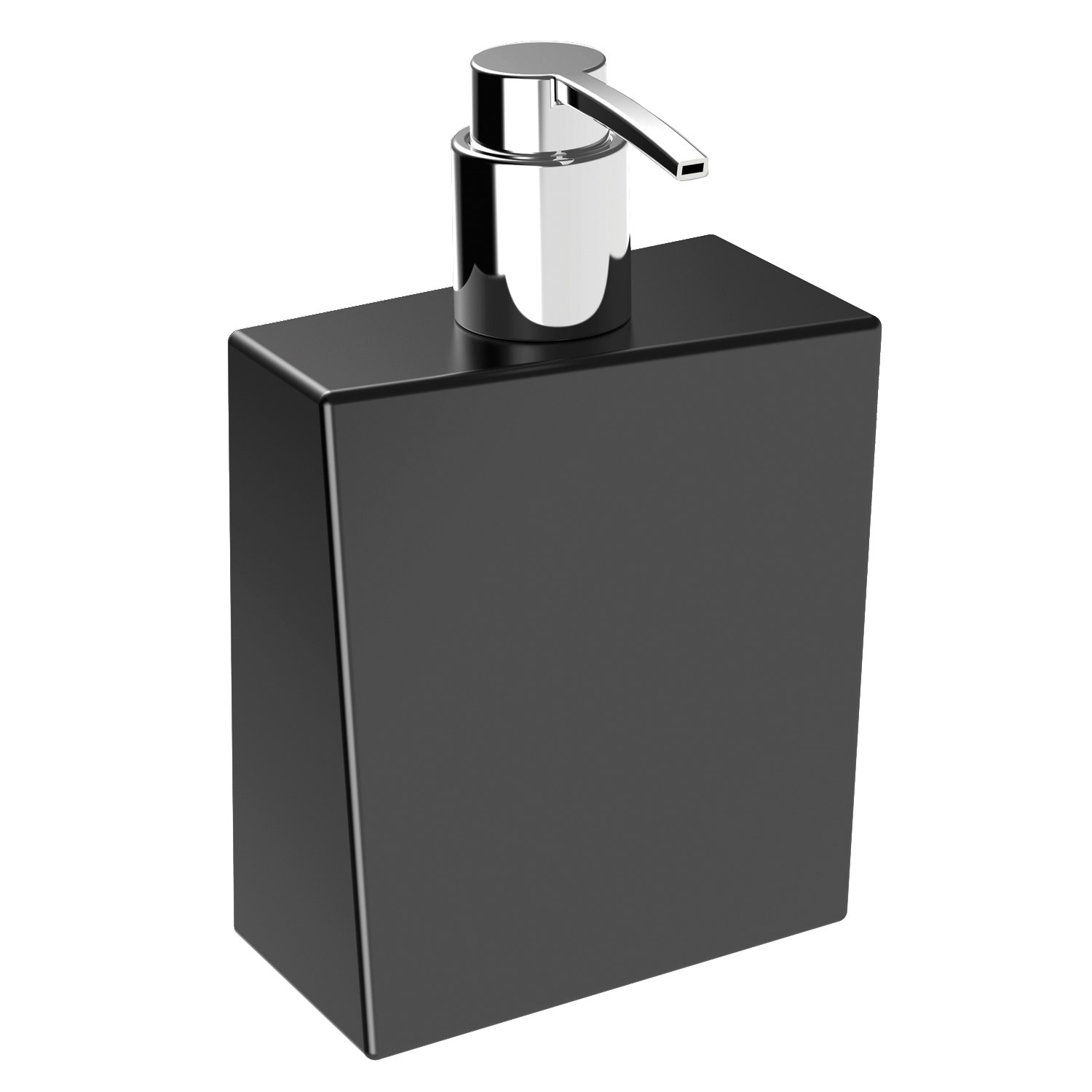 bathman-dispenser-sapone-liquido-in-ceramica-di-colore-nero
